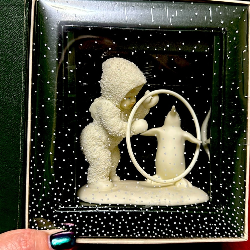 Dept 56 Snowbabies I’ll teach you a trick